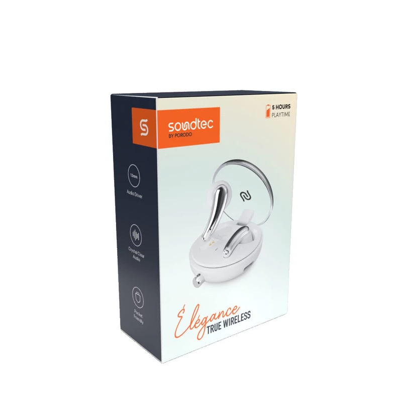 Porodo PD-STWLEP020 Soundtec Elegance Bluetooth Earbuds