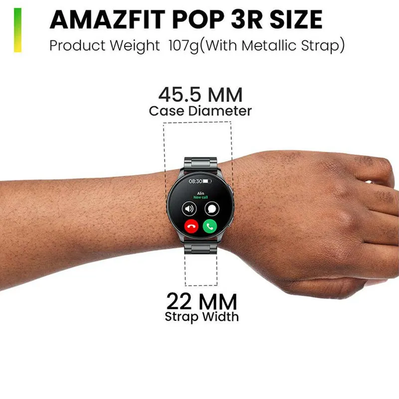 ساعت هوشمند Amazfit Pop 3R