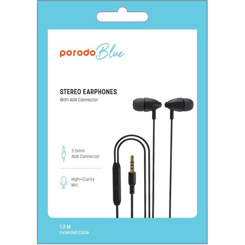 Porodo PB-STINEP Stereo Earphones