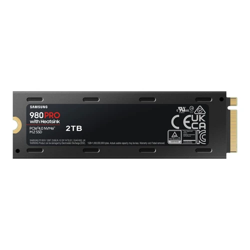 980 PRO PCIe 4.0 NVMe with Heatsink 2TB اینترنال سامسونگ SSD حافظه 