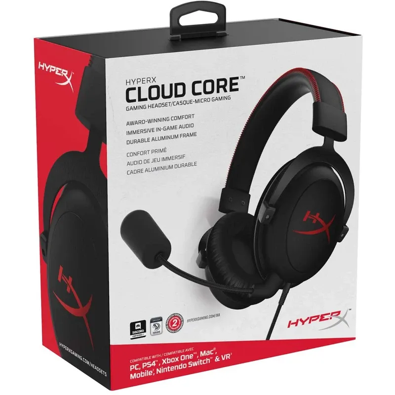 هدفون سیمی گیمینگ HyperX Cloud Core