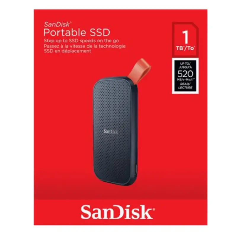 Sandisk Portable E30 1TB اکسترنال SSD حافظه 