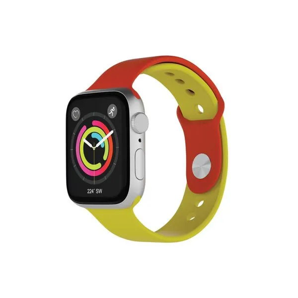 بند ساعت پرودو مدل Lifestyle silicone spain flag