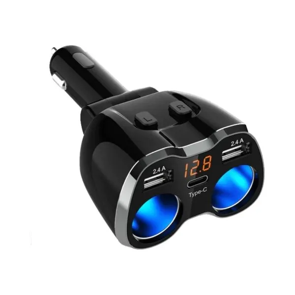 شارژر فندکی 120 وات گرین لاین مدل Multi Port GNMULTPCKT