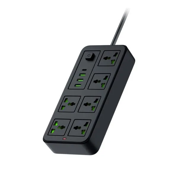 چند راهی برق پرودو مدل PB-6ACPS1C3A