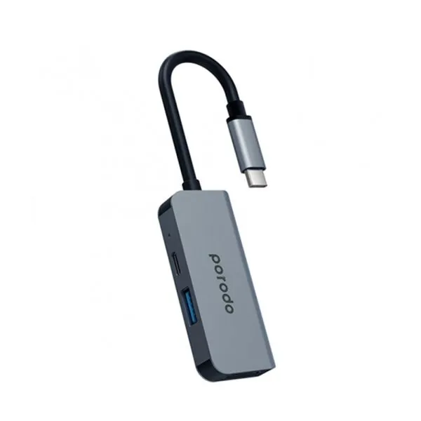 هاب 3 پورت USB-C پرودو مدل PD-4K31C
