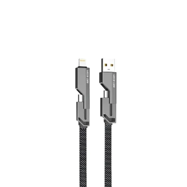 کابل انتقال دیتا 4 در 1 گرین لاین مدل GN4IN1ZNCCBK