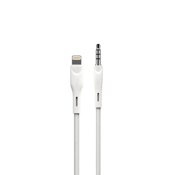کابل AUX 3.5 به لایتنینگ گرین لاین مدل GN35CIPH2BK طول 1.2 متر