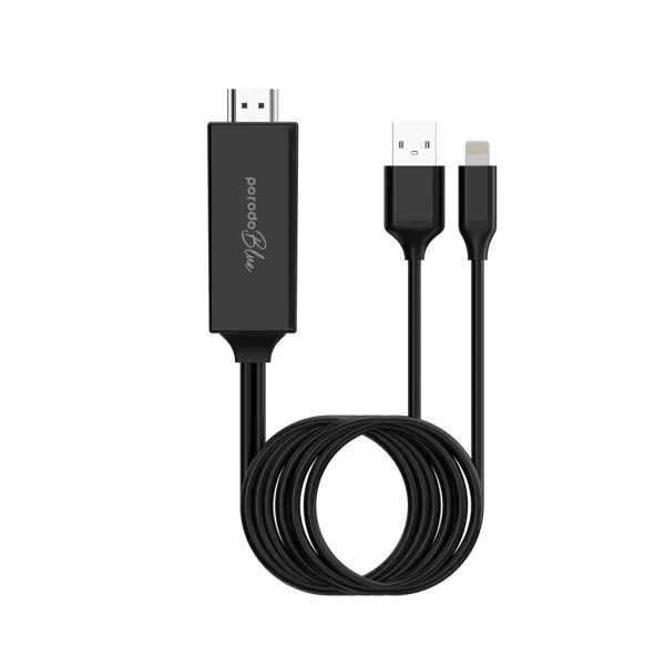 کابل USB-A/Lightning به HDMI پرودو مدل PB-HDLA2M