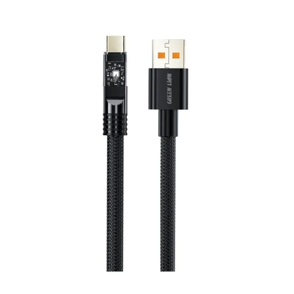 کابل USB-A به USB-C گرین لاین مدل GNBLEDBCACBK