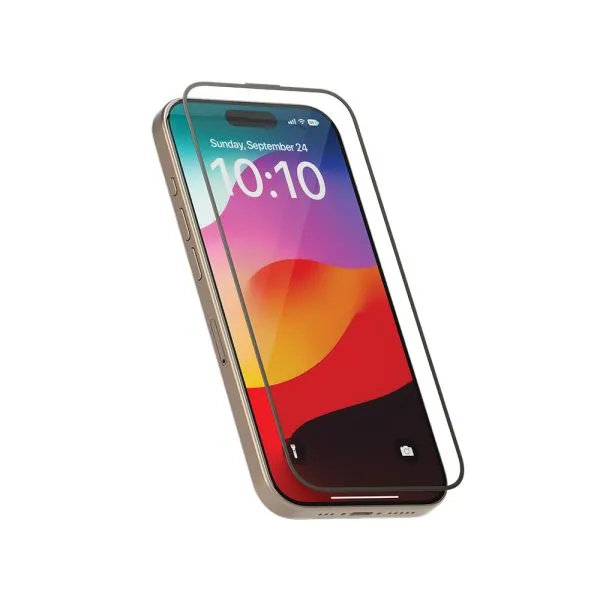 محافظ صفحه نمایش لِوِلو مدل Soft edge Twice-Tempered برای iphone 15 /plus /pro /pro max
