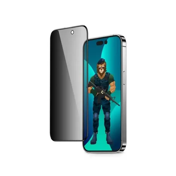 محافظ صفحه نمایش گرین لاین مدل 3D PET Privacy برای iphone 14 pro