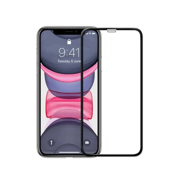 محافظ صفحه نمایش گرین لاین مدل 3D Curved Tempered برای iphone 11