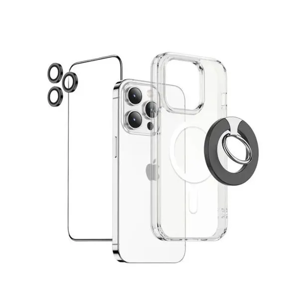 پک 1 در 4 گرین لاین مدل 9H Protection Pack برای iPhone 14 Pro