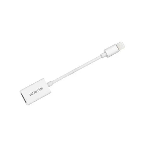 مبدل گرین لاین مدل OTG Lightning به USB