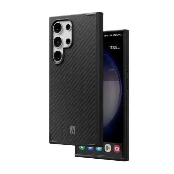 کاور لولو مدل Ox Carbon مناسب برای گوشی موبایل سامسونگ Galaxy S24 Ultra