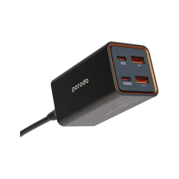 آداپتور شارژر 4 پورت پرودو مدل PD-FWCH014