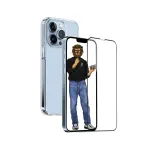 گلس و لنز ضدضربه Green 2 in 1 HD برای iPhone 13 Pro Max (6.7 اینچ) - پاک - برند گرین لاین Green lion - تصویر 3