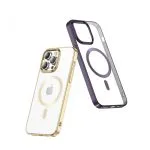 محافظ Delgado Chrome Magsafe برای iPhone 14 Pro (6.1 اینچ) - بنفش - برند گرین لاین Green lion - تصویر 6