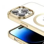 محافظ Delgado Chrome Magsafe برای iPhone 14 Pro Max (6.7 اینچ) - نقره ای - برند گرین لاین Green lion - تصویر 3