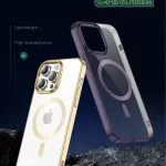 محافظ Delgado Chrome Magsafe برای iPhone 14 Pro Max (6.7 اینچ) - نقره ای - برند گرین لاین Green lion - تصویر 8