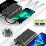پاوربانک گرین لاین مدل Integrated Transparent ظرفیت 10000 میلی آمپر ساعت - تصویر 4