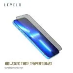 محافظ صفحه نمایش ای ضد الکتریسیته ساکن برای آیفون 12 پرو مکس - مشکی - برند لِوِلو Levelo - تصویر 9