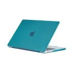 قاب محافظ پوسته سخت فوق slim فیبر کربن  برای Macbook Pro 13 اینچ 2020 - فیروزه ای - برند گرین لاین Green lion