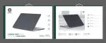 قاب محافظ پوسته سخت فوق slim فیبر کربن  برای Macbook Pro 13 اینچ 2020 - مشکی - برند گرین لاین Green lion - تصویر 2