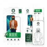 محافظ صفحه گلس ای  سه بعدی Desert Round Edge برای iPhone 14 Pro (6.1 اینچ) - Clear - برند گرین لاین Green lion