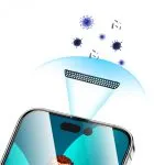 محافظ صفحه گلس ای  سه بعدی Desert Round Edge برای iPhone 14 Pro (6.1 اینچ) - Clear - برند گرین لاین Green lion - تصویر 3