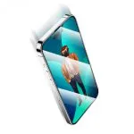 محافظ صفحه گلس ای  سه بعدی Desert Round Edge برای iPhone 14 Pro (6.1 اینچ) - Clear - برند گرین لاین Green lion - تصویر 7