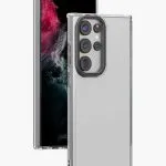 کلارا متالیکا Clear قاب S23 Plus - مشکی - برند لِوِلو Levelo