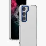 کلارا متالیکا Clear قاب S23 Plus - مشکی - برند لِوِلو Levelo - تصویر 2