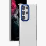 کلارا متالیکا Clear قاب S23 Plus - مشکی - برند لِوِلو Levelo - تصویر 3