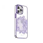 قاب پرده گلدار Nature 2 برای iPhone 14 Pro (6.1 اینچ) - بنفش - برند گرین لاین Green lion - تصویر 6