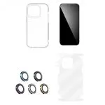 پک محافظتی 4 در 1 برای iPhone 14 Pro گرین لاین مدل GN4IN1PY14PBK - تصویر 3