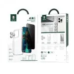 پک محافظتی 4 در 1 برای iPhone 14 Pro گرین لاین مدل GN4IN1PY14PBK - تصویر 6