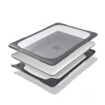 قاب ضد ضربه  برای Macbook Pro 13.3 اینچی 2020 - خاکستری - برند گرین لاین Green lion - تصویر 3