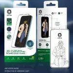 محافظ صفحه نمایش گرین لاین مدل 3D Curved Anti-Bacterial برای iphone 11 - تصویر 5