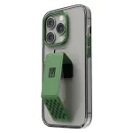 مدل مورفیکس کلارا Gripstand iPhone 14 Pro Max IMD Clear Back قاب - سبز - برند لِوِلو Levelo - تصویر 4