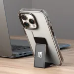 مدل مورفیکس کلارا Gripstand iPhone 14 Pro Max IMD Clear Back قاب - مشکی - برند لِوِلو Levelo - تصویر 4