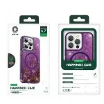 قاب رزینی سه بعدی Magnetic Happiness برای iPhone 14 Pro (6.1 اینچ) - صورتی - برند گرین لاین Green lion - تصویر 5