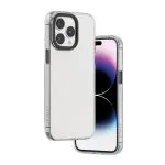 قاب پشتی شفاف Sensa برای iPhone 14 Pro Max - Clear/Gray - برند لِوِلو Levelo - تصویر 2
