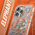 قاب Magnetic Warrior برای iPhone 14 Pro Max (6.7 اینچ) - نارنجی - برند گرین لاین Green lion - تصویر 2