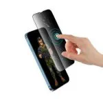 محافظ صفحه نمایش ای 3 بعدی PET  Glass برای آیفون 13 مینی - مشکی - برند گرین لاین Green lion - تصویر 2