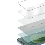 محافظ صفحه نمایش ای HD  3D AG/matte برای iPhone 13 Pro Max - Clear - برند گرین لاین Green lion - تصویر 2