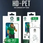 محافظ صفحه نمایش ای سه بعدی PET HD  برای iPhone 13 Pro Max/14 Plus (6.7 اینچ) - Clear - برند گرین لاین Green lion - تصویر 7