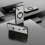 قاب  استند چند منظوره MagSafe Ringo برای آیفون 14 - مشکی - برند لِوِلو Levelo - تصویر 3