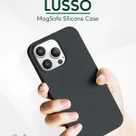 قاب سیلیکونی  Lusso MagSafe 360 برای iPhone 13 Pro (6.1 اینچ) - قرمز - برند گرین لاین Green lion - تصویر 5